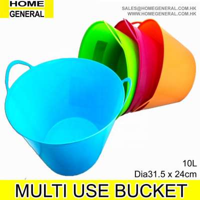 PARTY GENERAL 10L Flexi Tub Flexible Party Bucket Flexi Bucket Party Flexible Tub Tubtrug ICE BUCKET